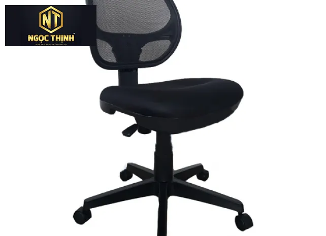 Ghế lưới nhân viên có khung và chân tay tựa nhựa, đệm ghế bọc vải lưới xốp GL101K Ghế lưới nhân viên có khung và chân tay tựa nhựa, đệm ghế bọc vải lưới xốp GL101K